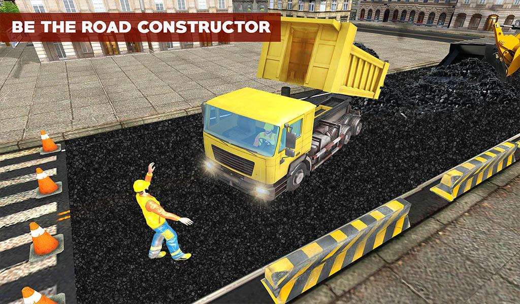 Road City Builder: Road Construction Game Sim 2018截图2