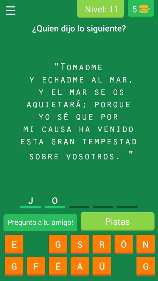 QUIEN LO DIJO? JUEGO BIBLICO截图5