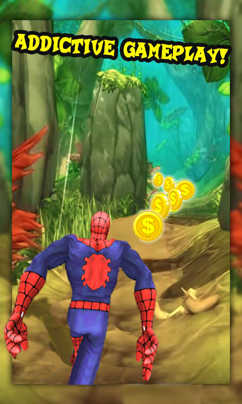 Subway Spider Jungle Adventure截图4