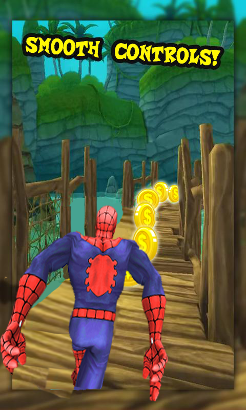 Subway Spider Jungle Adventure截图2