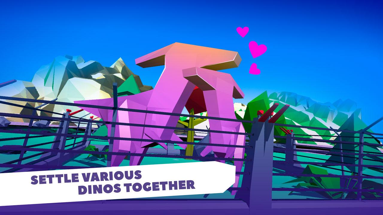 Dino Zoo Park Builder Tycoon Simulator截图2