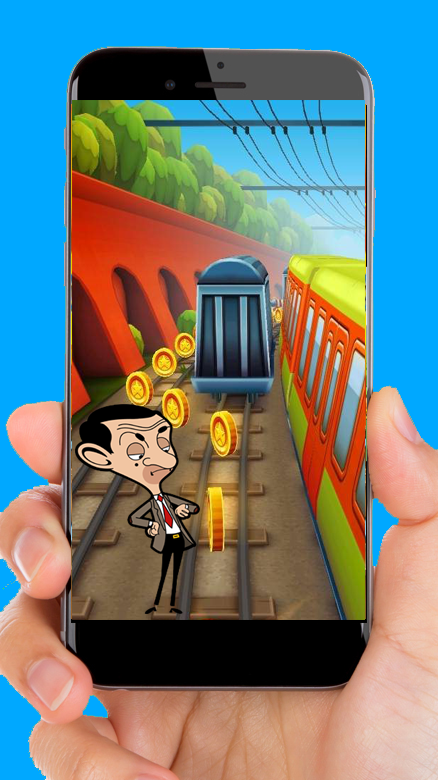 Mr 3D Bean - Subway Run截图1