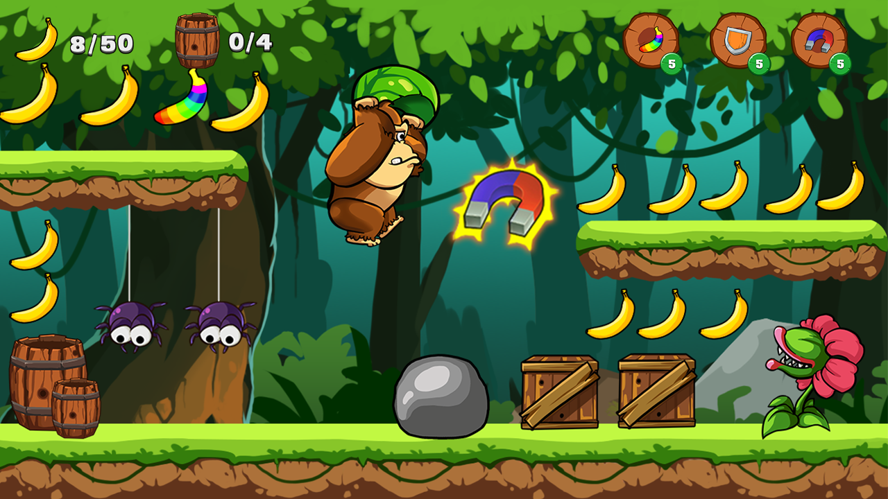 Jungle Kong Run截图1