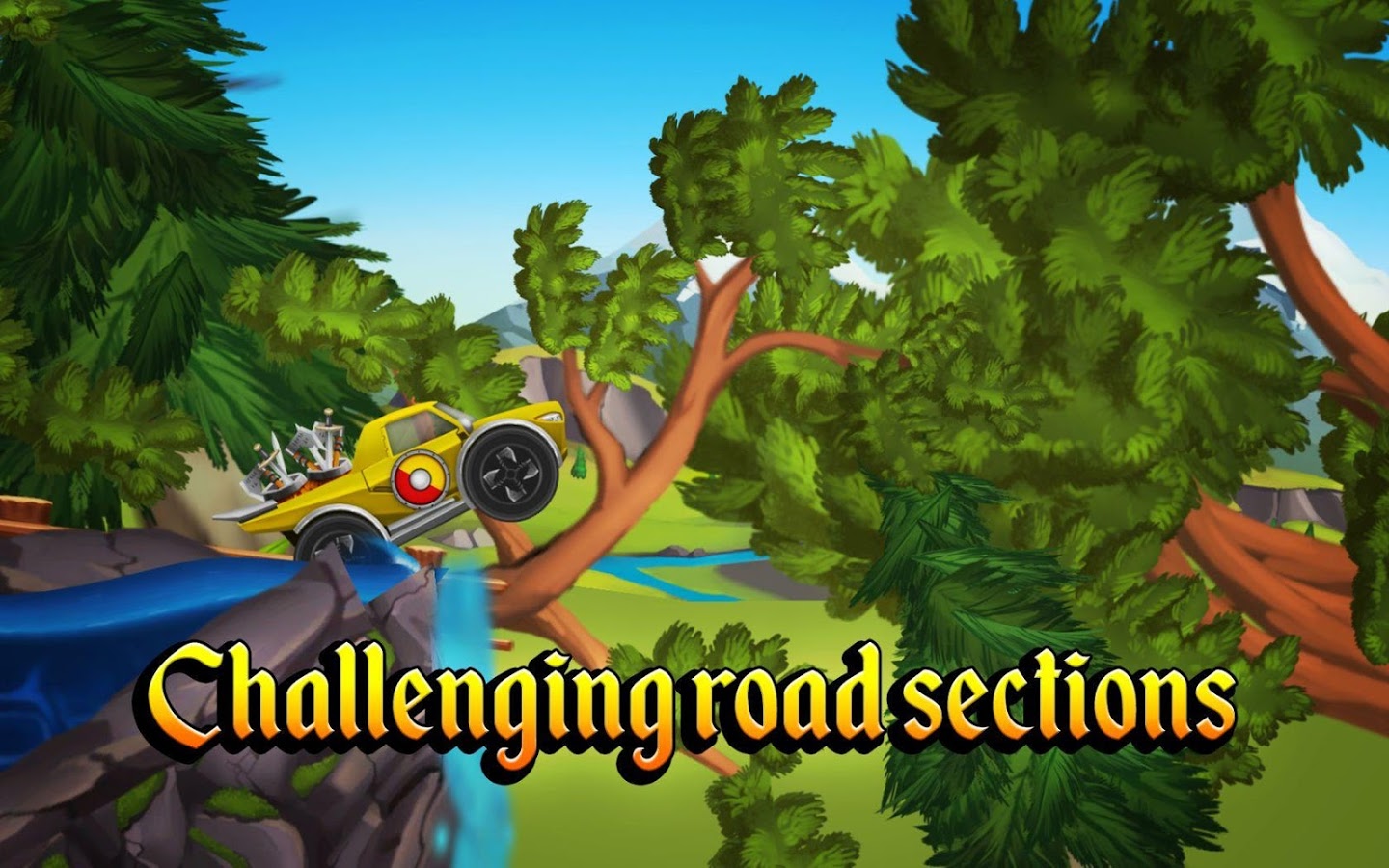 Viking Legends: Funny Car Race Game截图5