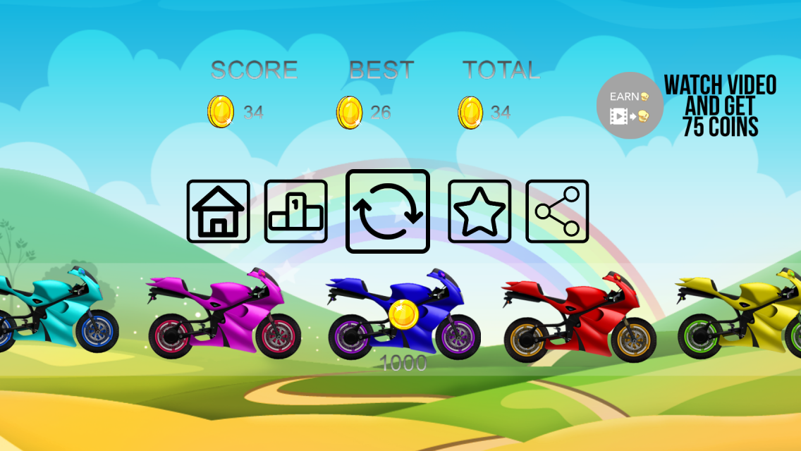 Bart simpson motocross截图2