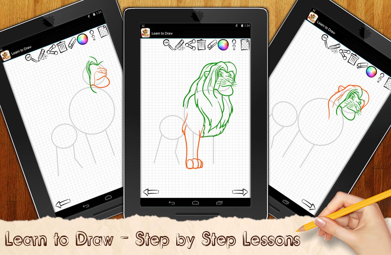 How to Draw Jungle Lion Guard截图5