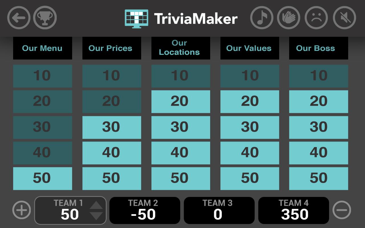 TriviaMaker - Custom Quiz and Trivia Maker截图2