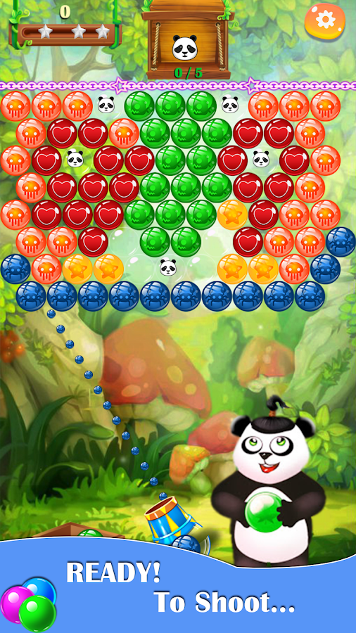 little Panda Pop Bubble Shooter截图4