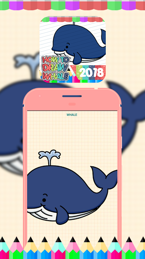 How To Draw Whale Fish 2018截图2