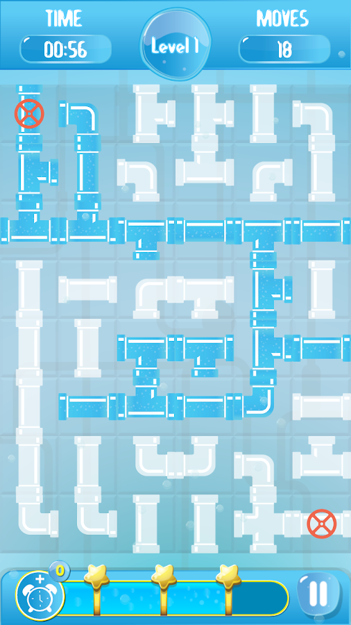 Pipes Flood Puzzle截图3