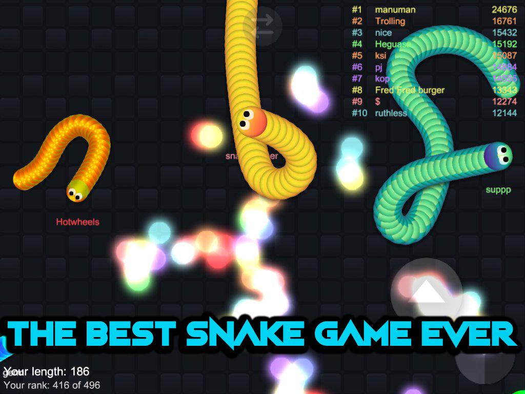 Slither Snake.io - 2018截图2