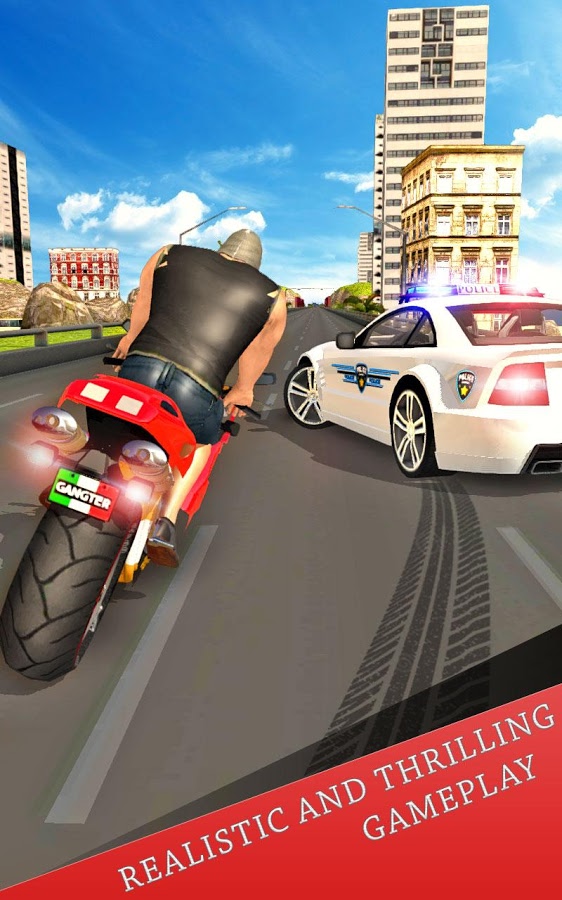 US Police vs Gangster Car Chase Simulator 3D截图2