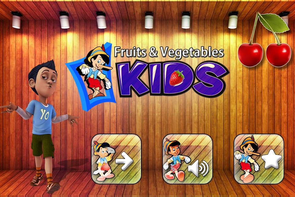 Fruits Vegetables For Toddlers kids截图5