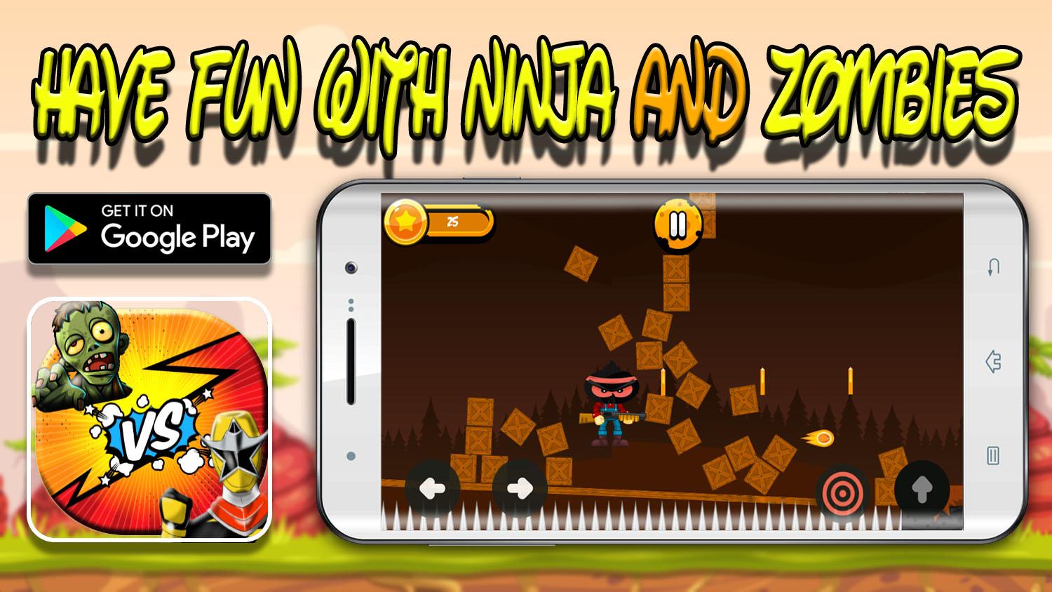 ninja vs zombie: warrior-fight-survival & legends截图4