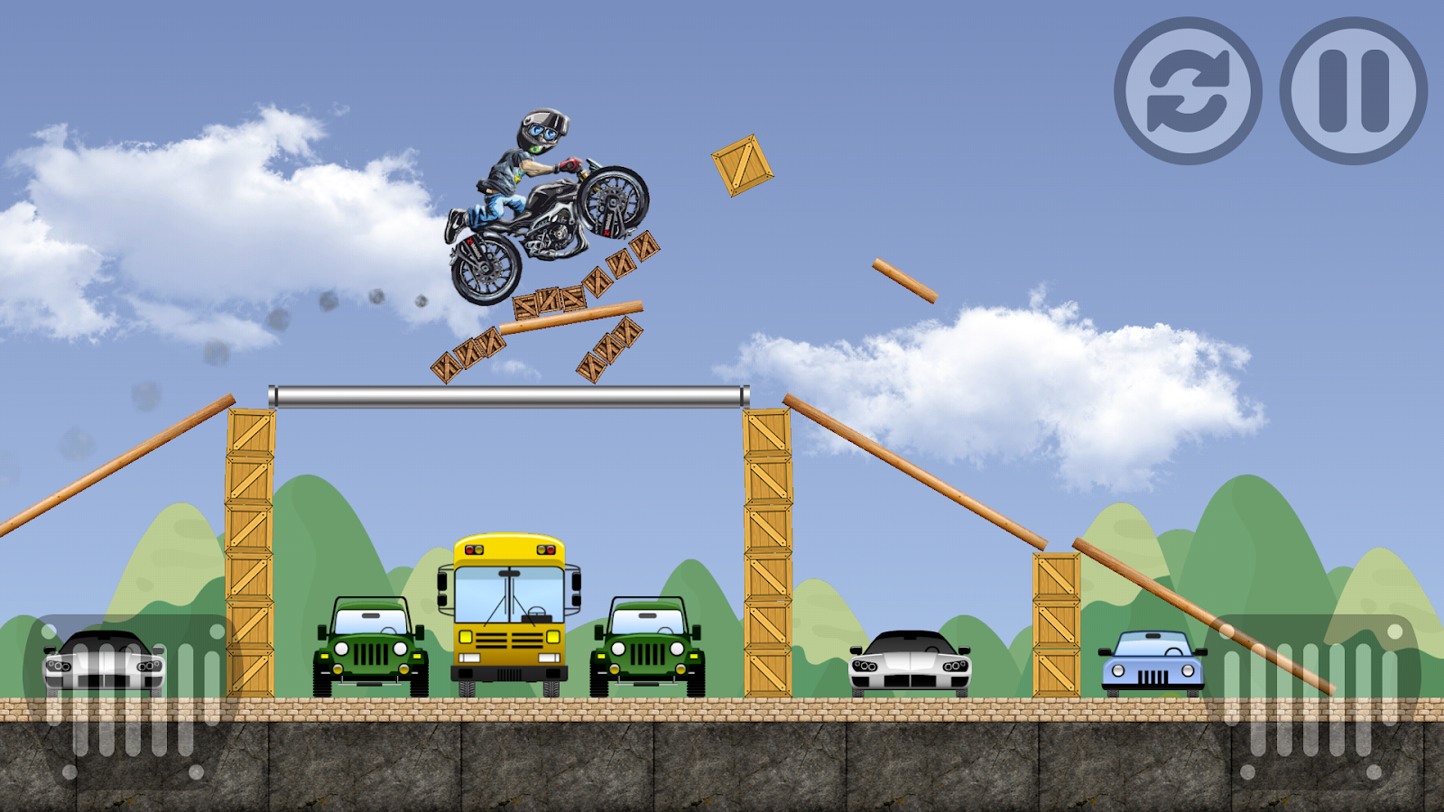 Motocross Stunt Bike Racing 3D截图3