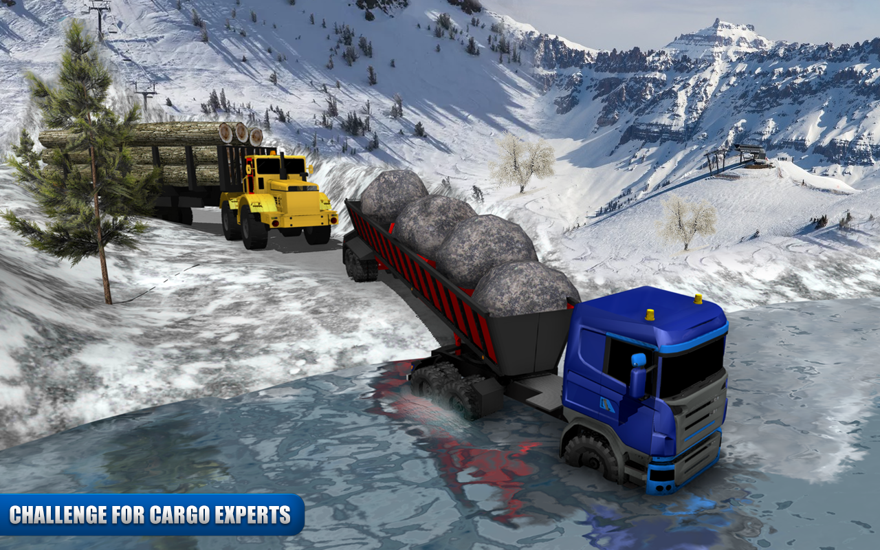 Cargo Truck Logging Simulator : Hill Drive Cargo 3截图3