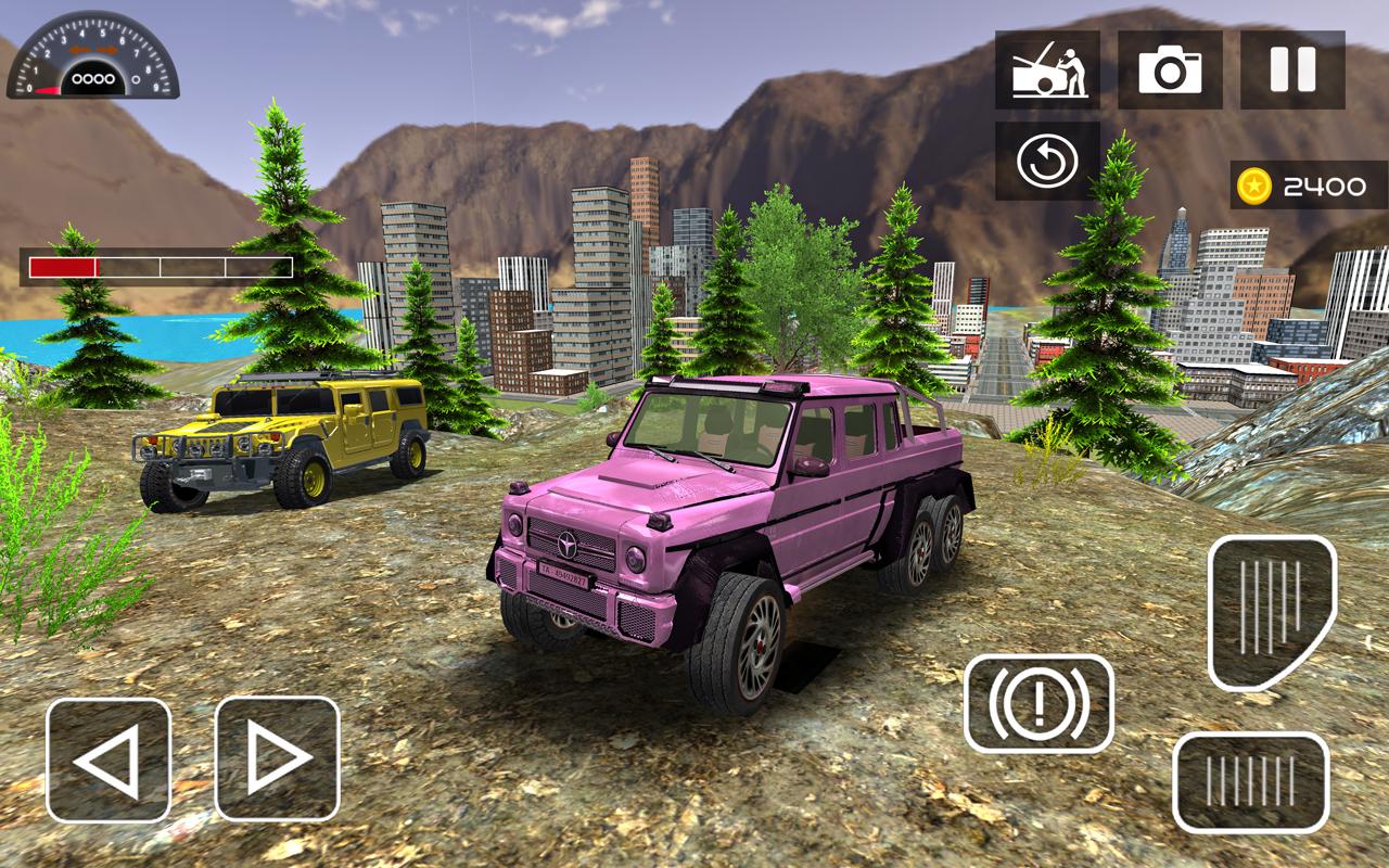 6x6 Offroad Truck Simulator 3D截图5