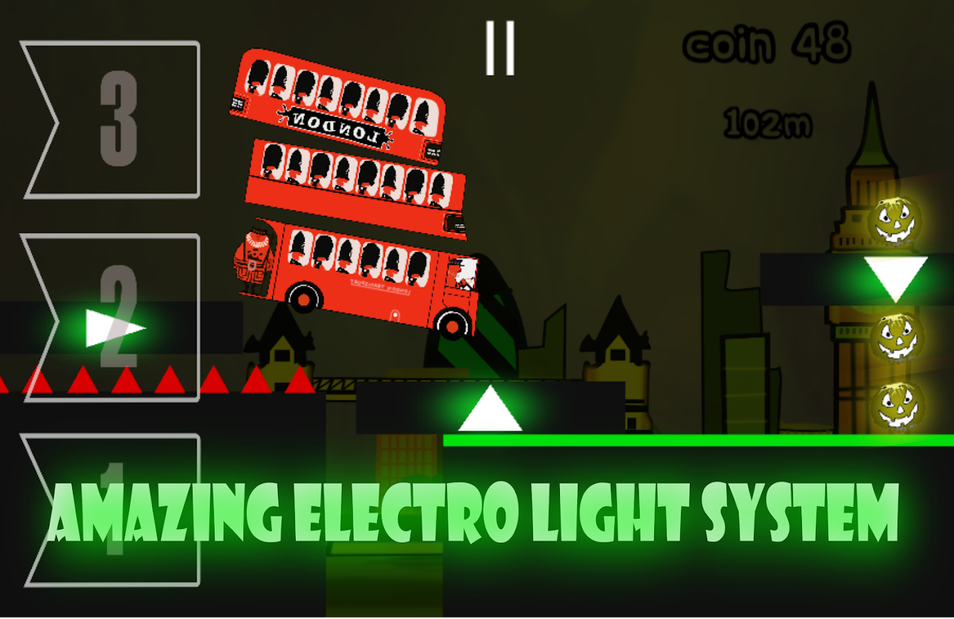 Crazy Bus Driver Dash - Action Platformer截图3