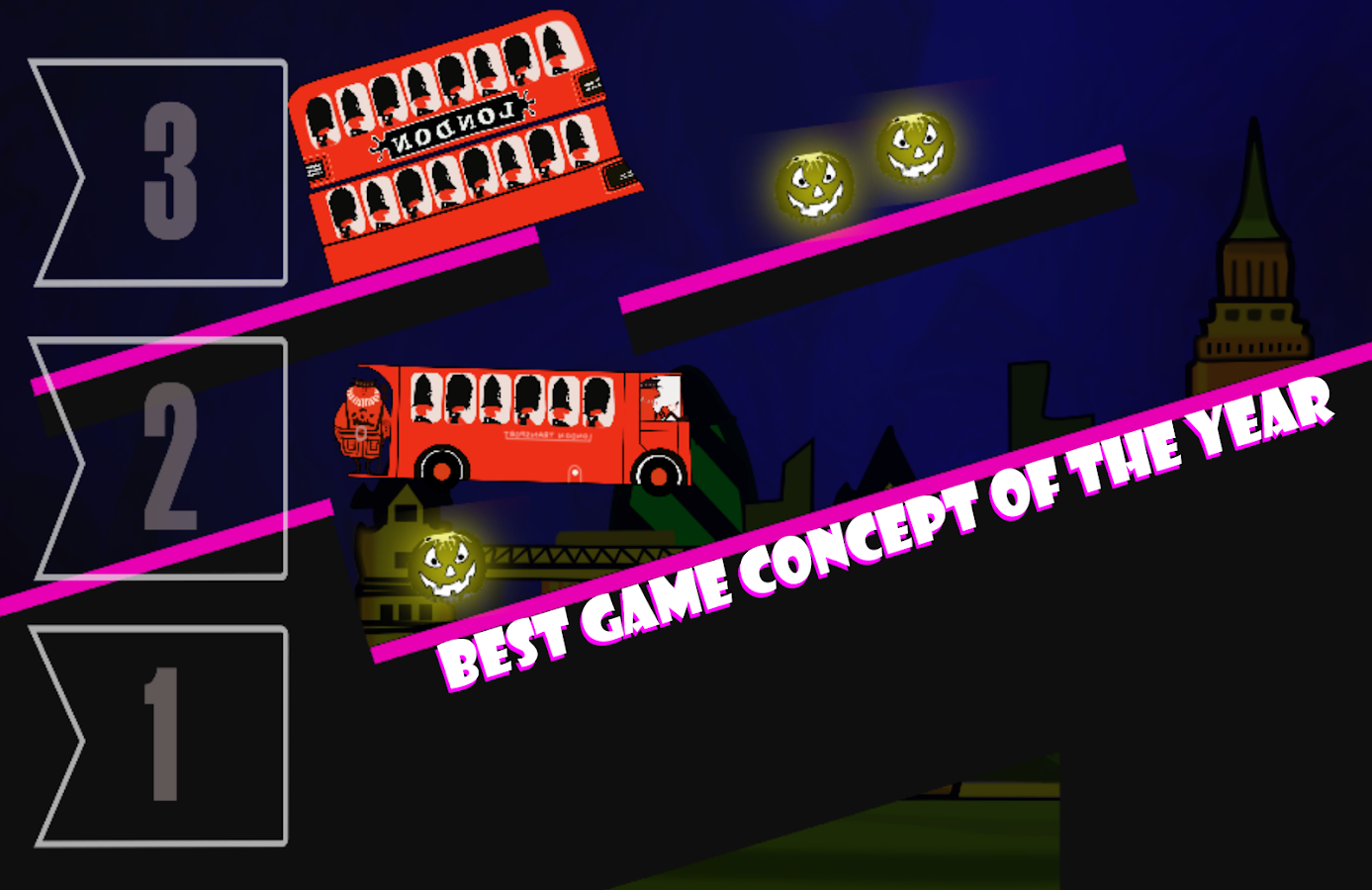 Crazy Bus Driver Dash - Action Platformer截图4