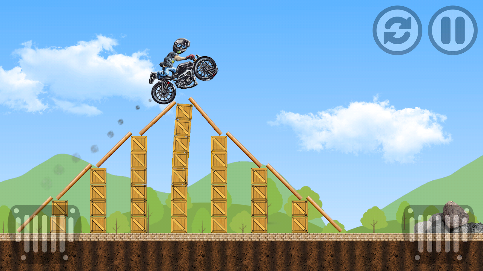 Motocross Stunt Bike Racing 3D截图1