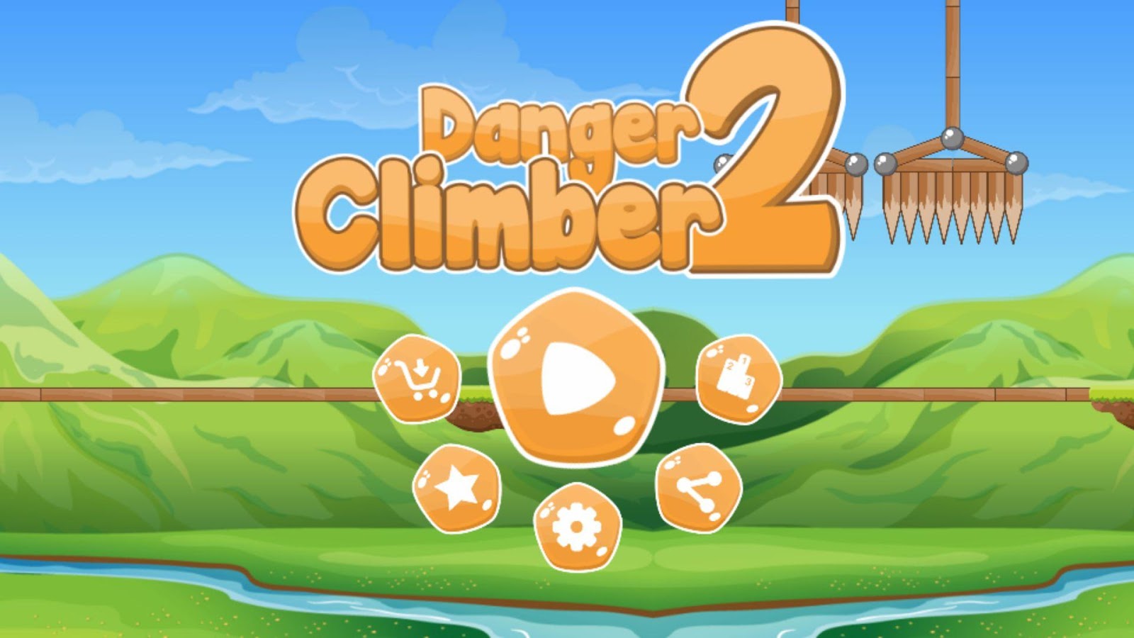 Dangerous Hill Climb Car Race截图5