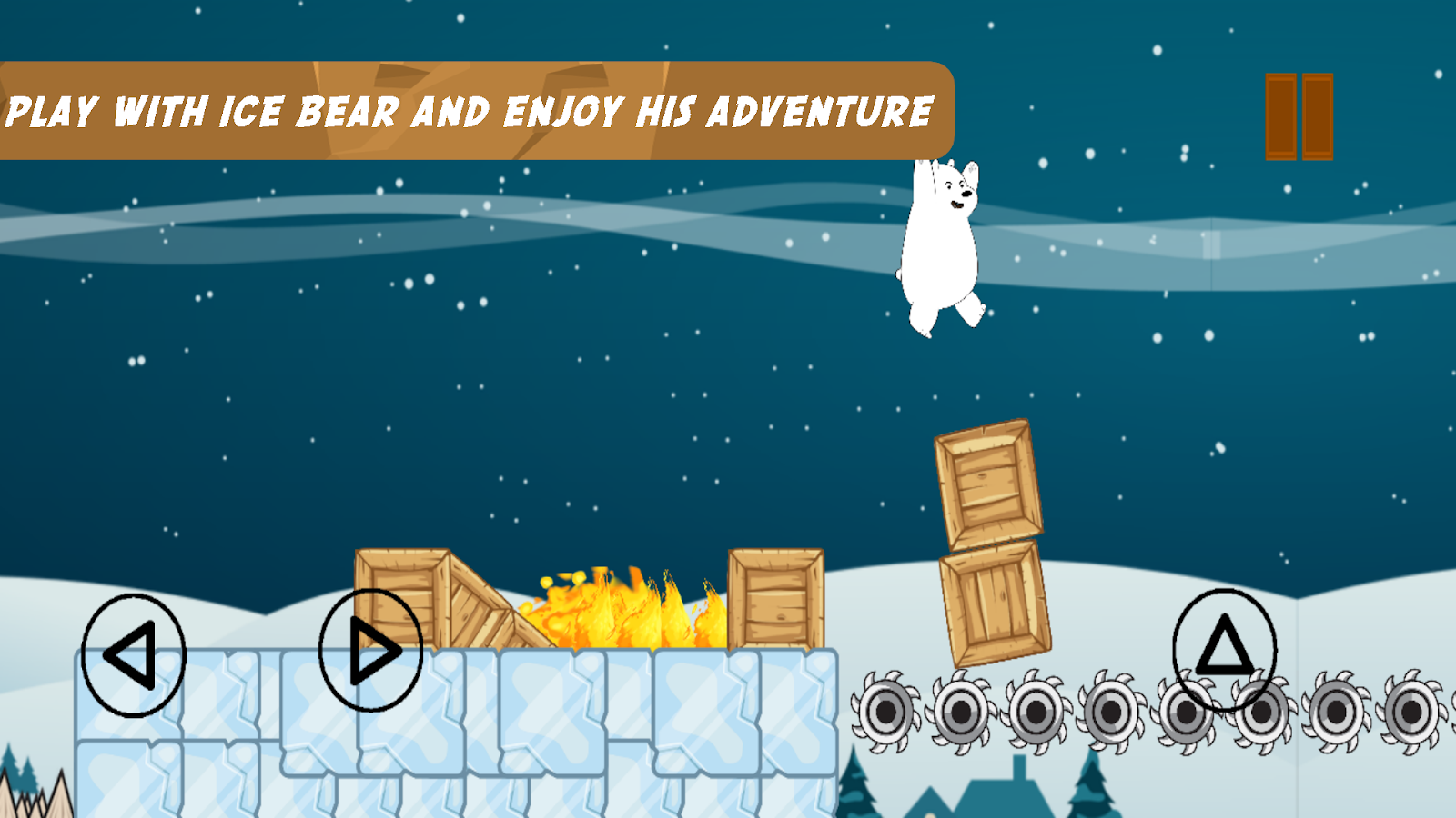 ice bear in Super Runner Bare Bear Adventure Time截图5