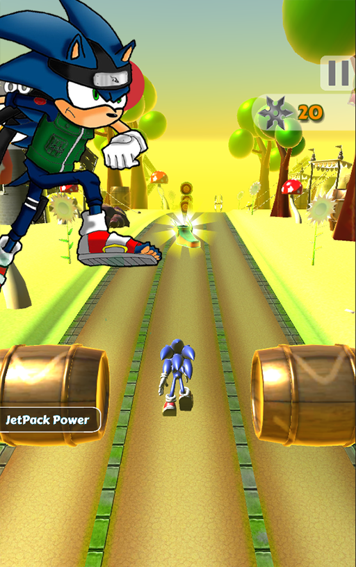 Sonic Ninja Halloween Run截图4