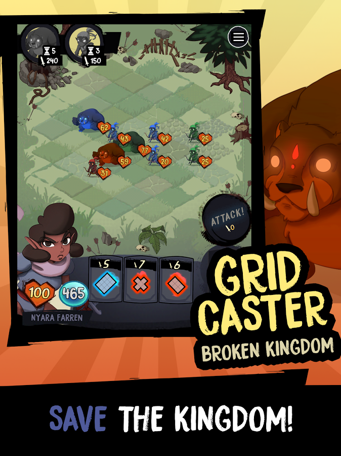 Grid Caster: Broken Kingdom截图1