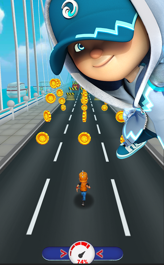 Hero Boboiboy Run截图3