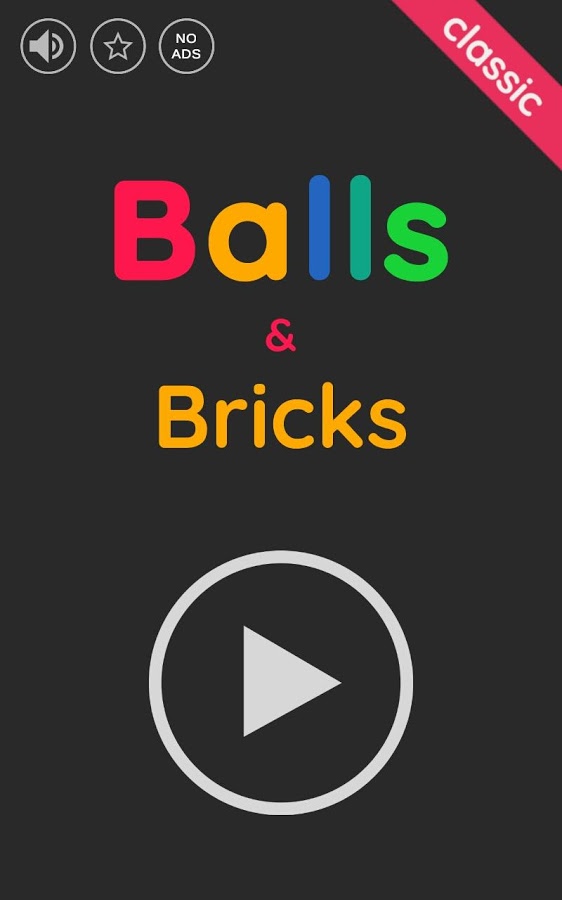 Balls & Bricks Classic: Bricks Breaker截图1