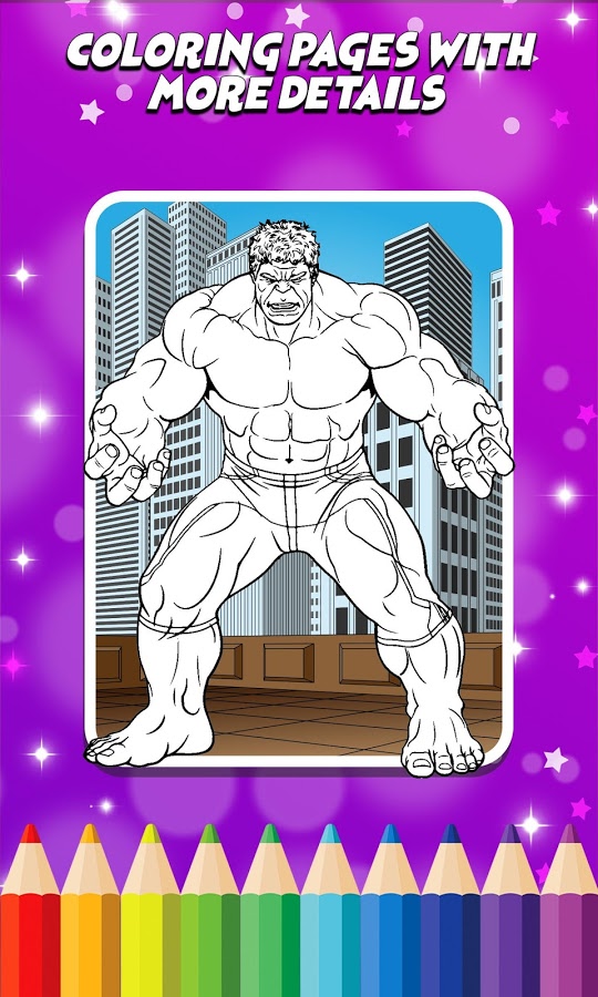 Spider Superhero Coloring: Detailed Coloring Pages截图1