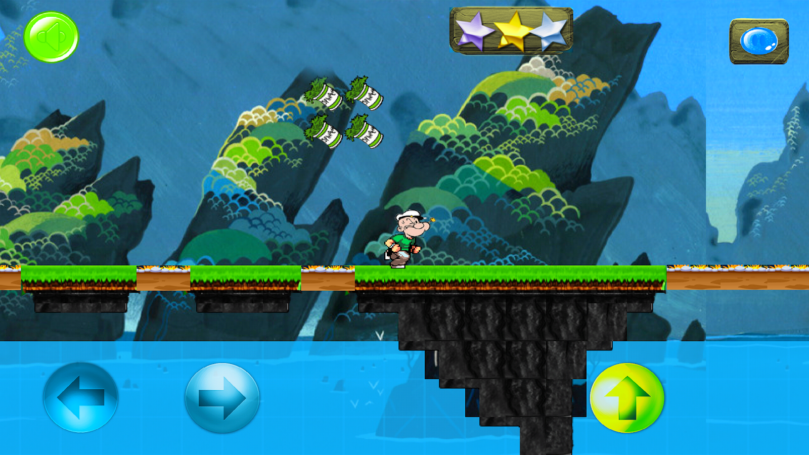 Popeye Rush For Spinach Run截图4