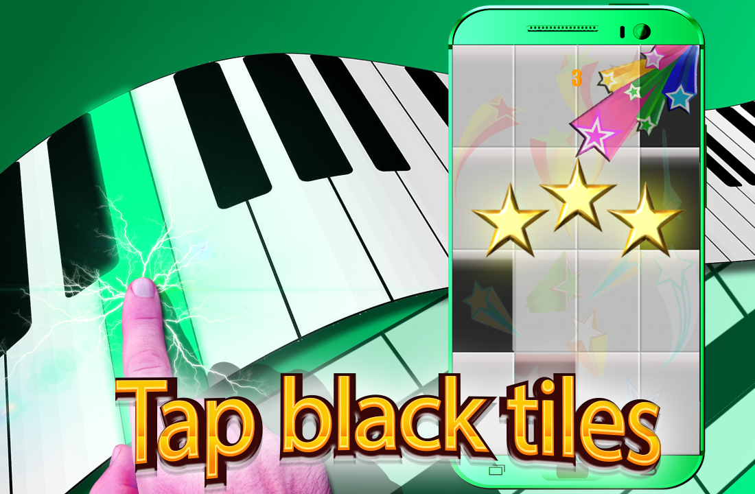 Black Panther - Main Theme - Piano Tiles截图1