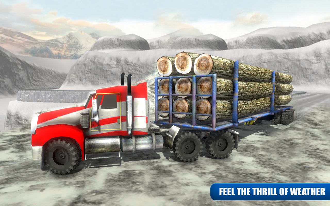 Cargo Truck Logging Simulator : Hill Drive Cargo 3截图1