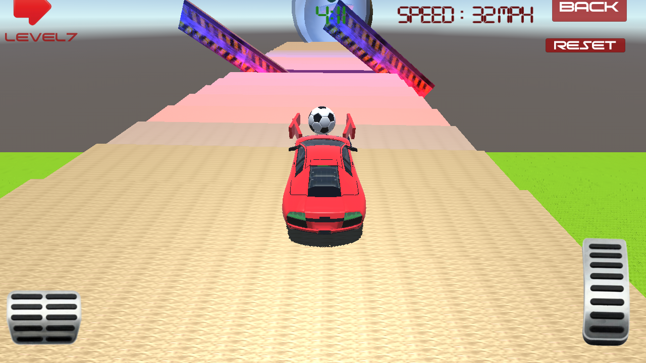 Racing Car Soccer LITE截图1