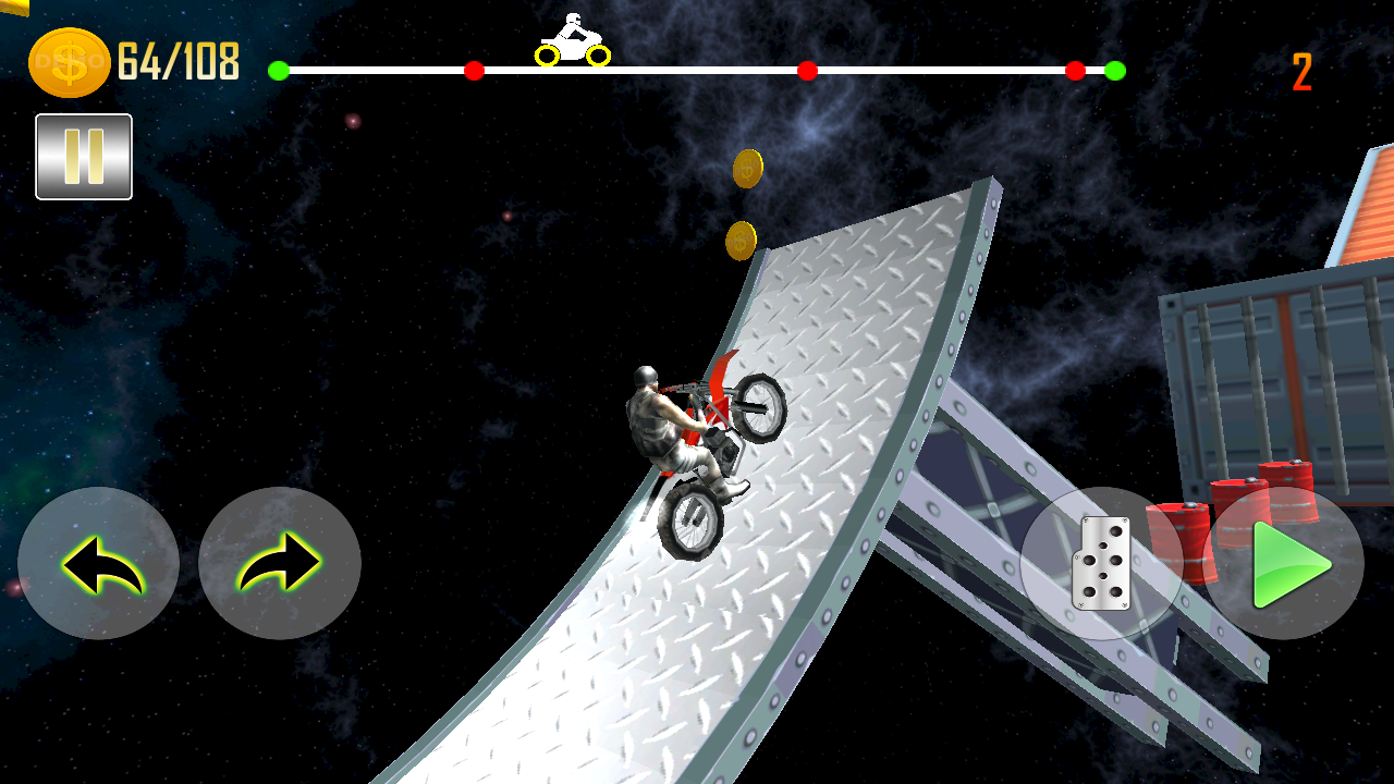 Xtreme Space Stunt Bike截图4