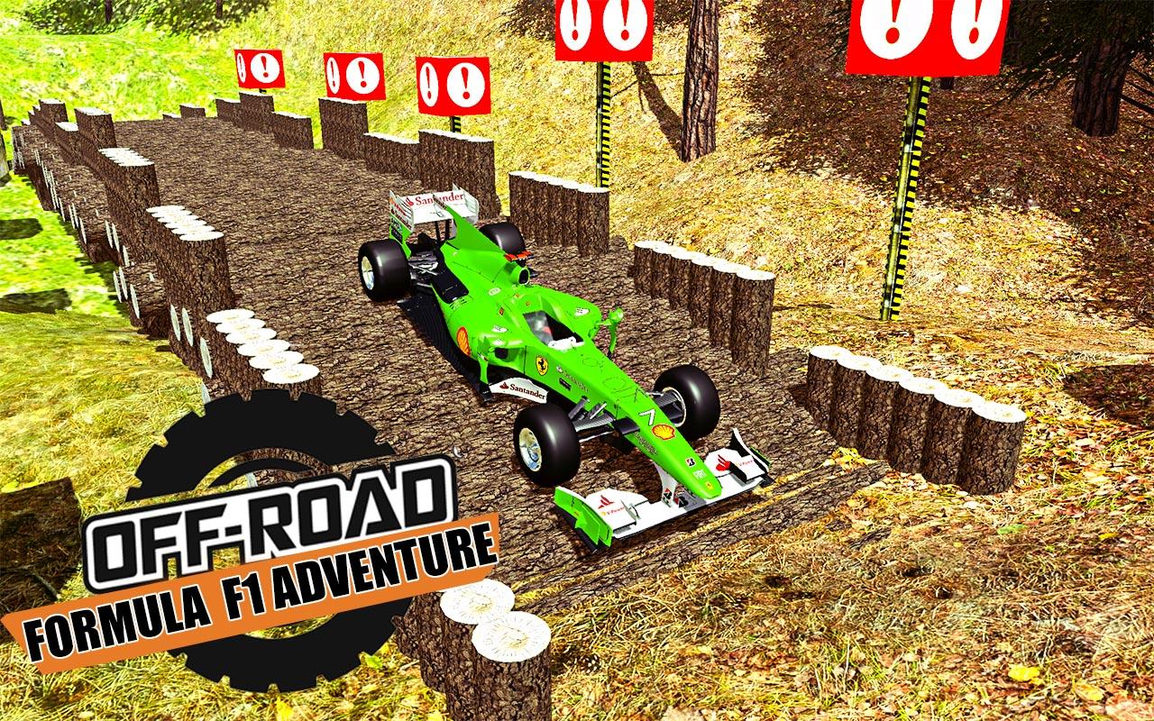 Extreme OffRoad Formula F1 Car Racing Adventure截图5