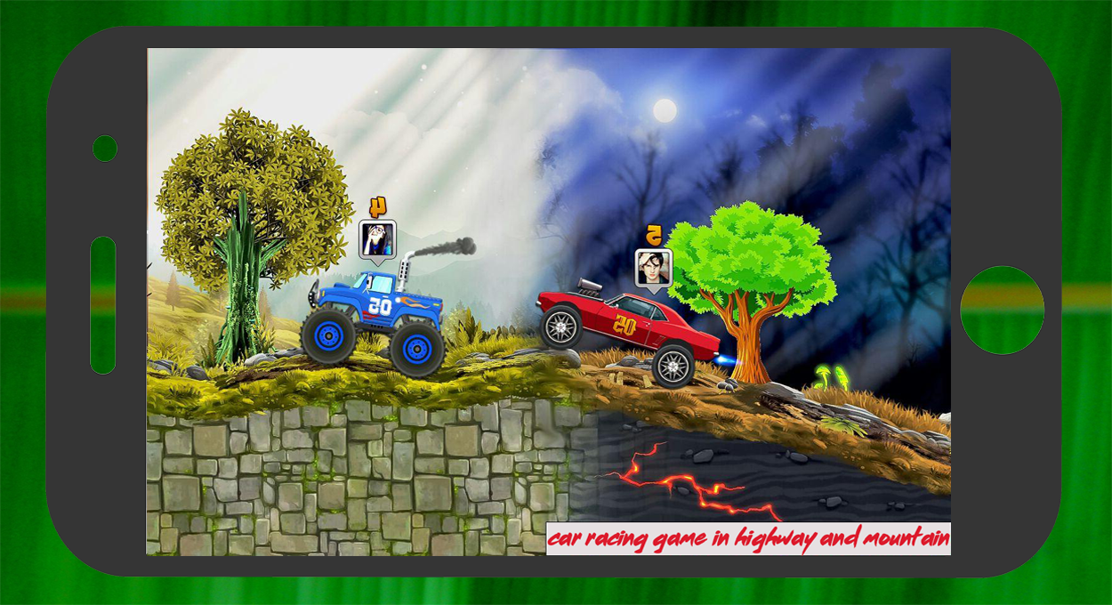 Mountain Hill Climb Car Racing截图3