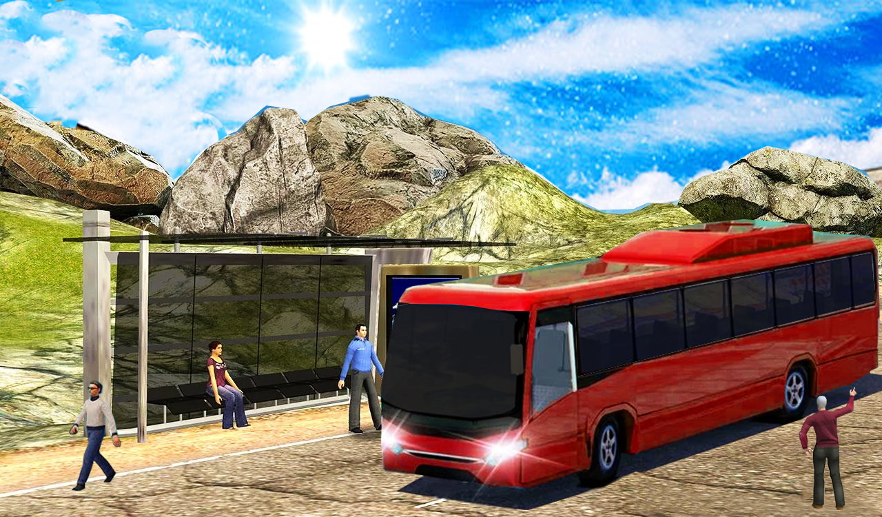 Offroad Bus Simulator Hill Station截图5