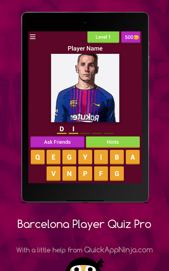 Barcelona Player Quiz Pro截图3