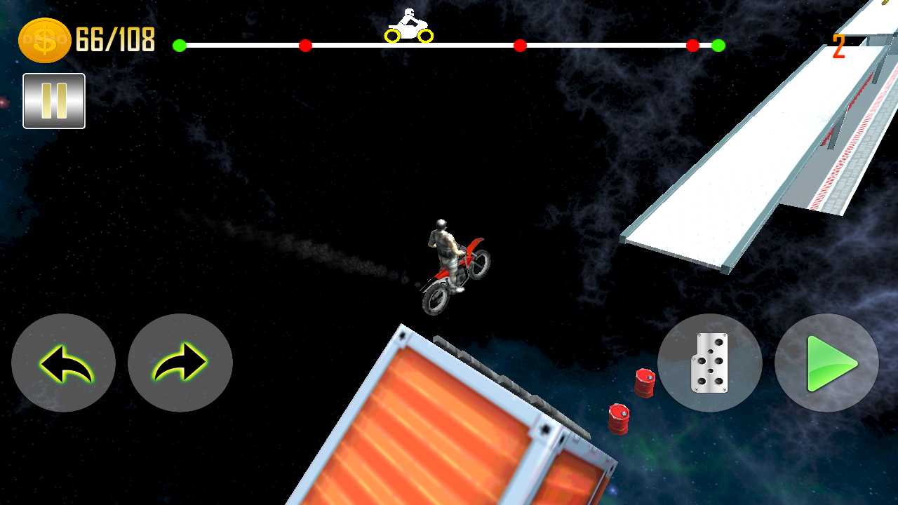 Xtreme Space Stunt Bike截图1