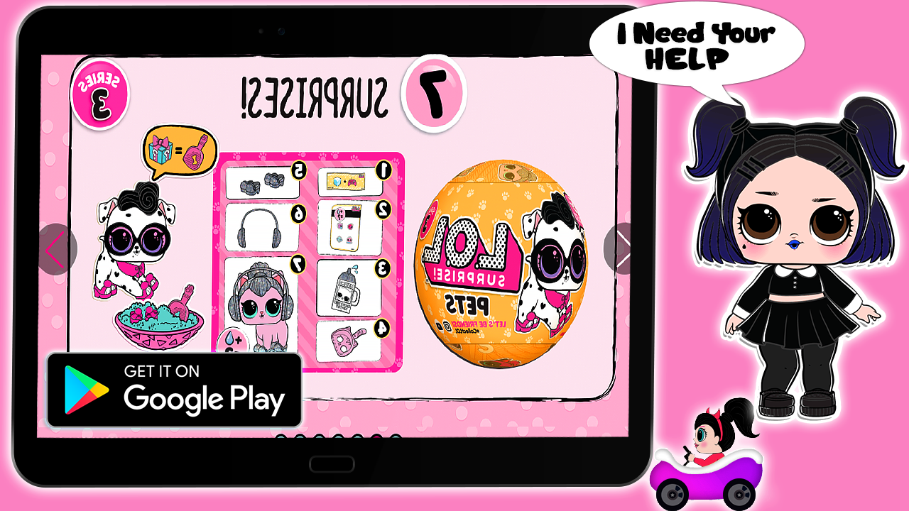 LQL Collectible Game Ball : Dolls Surprise POP 2截图4