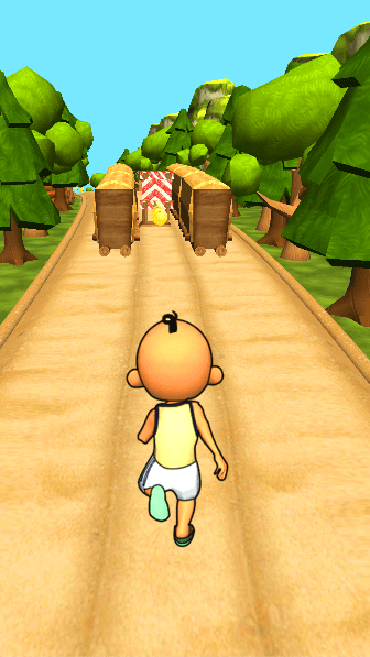 Upin ipin adventure running截图3