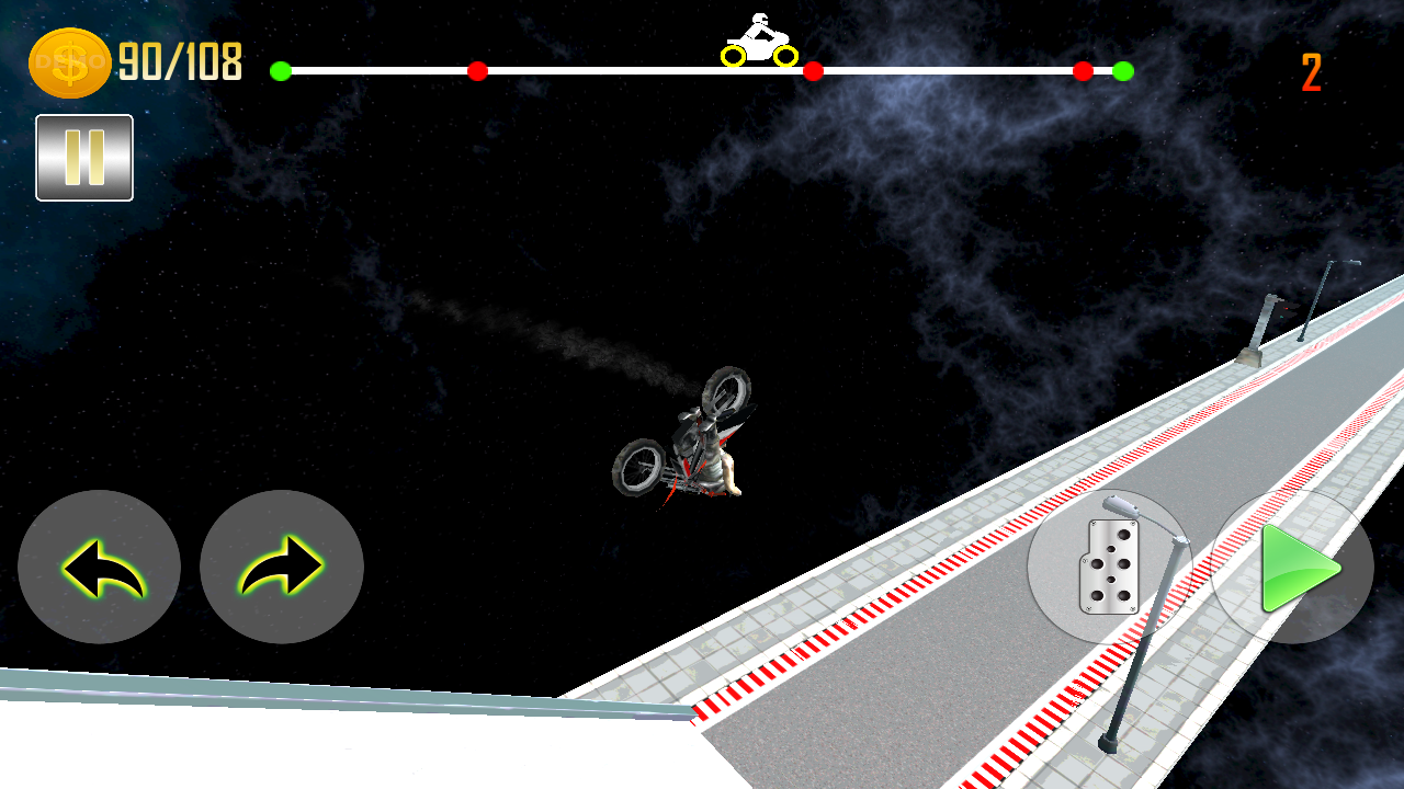 Xtreme Space Stunt Bike截图2