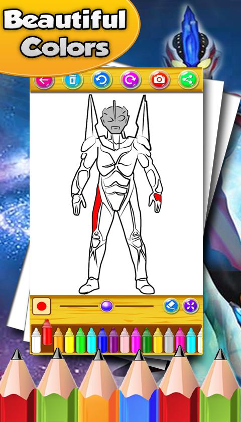 How to color Ultraman for fans截图2