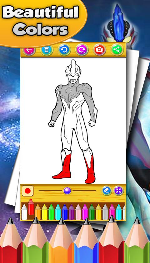 How to color Ultraman for fans截图3