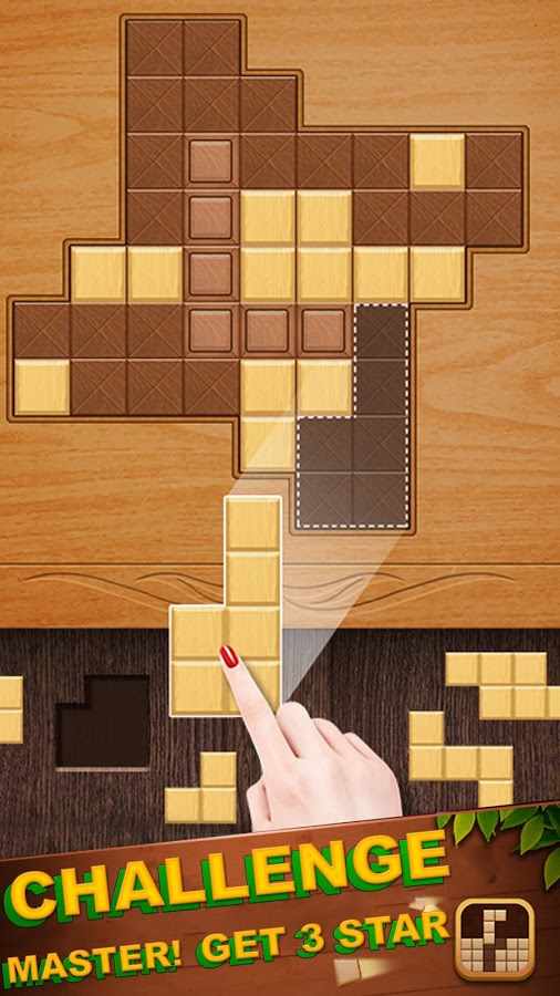 Woody Block Hexa - Wood Block Puzzle Game for Kids截图3