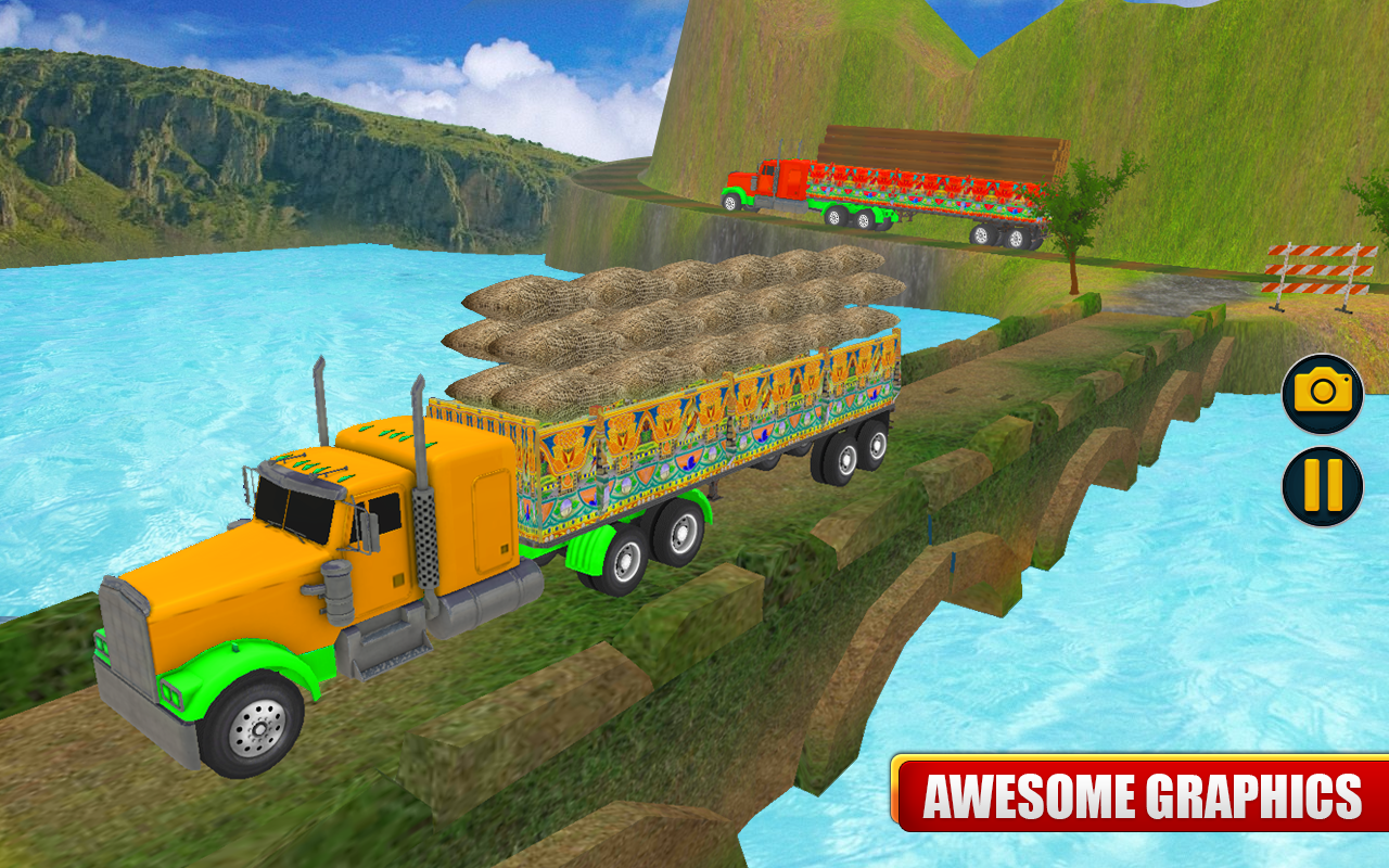 货物 卡车 真实 驾驶 游戏截图2
