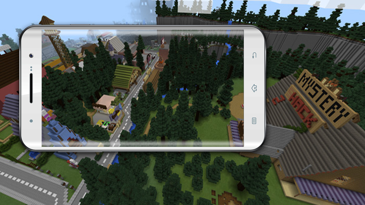 Maps Gravity Fall For MCPE截图1