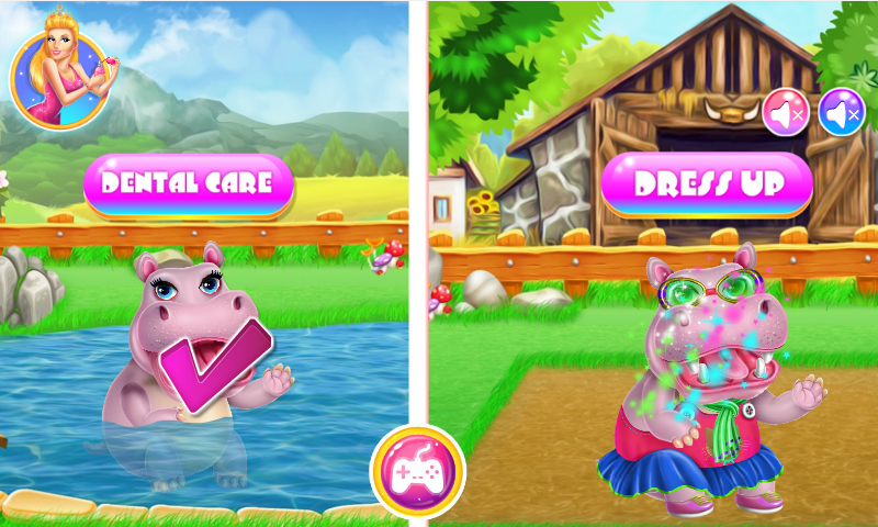 Hippo Dentist Care - Free Games截图3